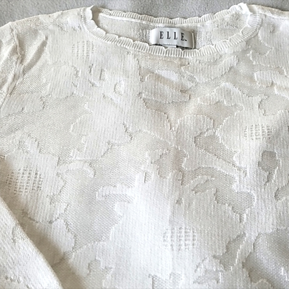 ELLE  holiday sweater